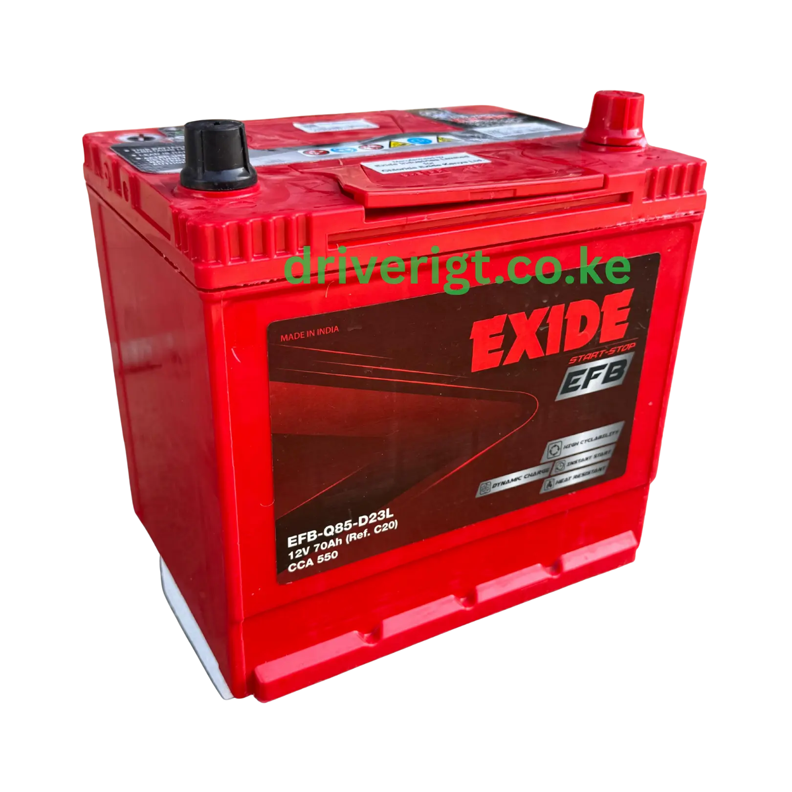 Exide Matrix EFB S95 12V 80Ah 680CCA | DriveRight Supplies KE
